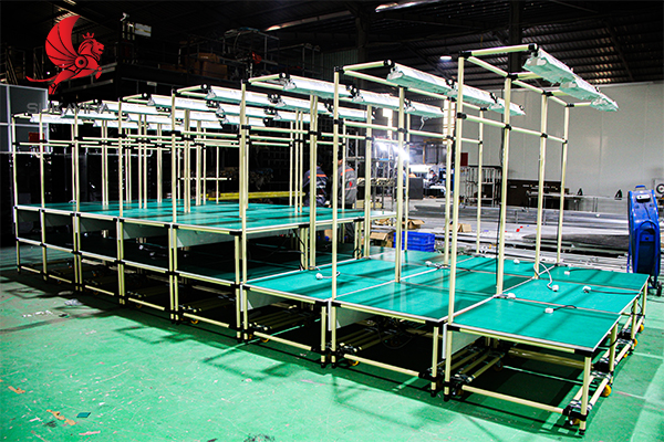 Bàn thao tác lắp ráp, thiết bị dành cho sản xuất sản phẩm linh kiện điện tử 